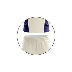 Elegante uniforme de cricket con camiseta ventilada y pantalones flexibles diseñados para un juego activo. - Product Image 6