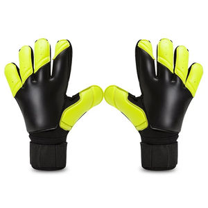 Gants de gardien de but professionnels à doigts entiers, protection des doigts, pour adultes et enfants, en cuir épais, imperméables, antidérapants, respirants, pour le football - Product Image 3