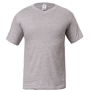 Nueva Camiseta Casual de Verano para Hombre, Cuello en V, Sólida, Oversize, Ecológica, 100% Algodón, Transpirable, Manga Corta, Personalizada con Estampado - Product Image 4