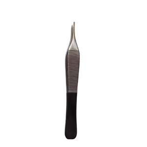 Pinza Quirúrgica Manual Adson 1x2 de Acero Inoxidable para Tejidos, con Agarre Ergonómico, Autoclavable, para Cirugía Veterinaria General - Product Image 3