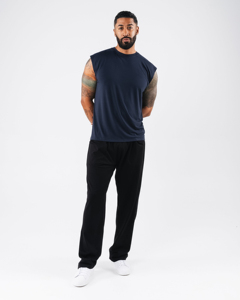 2026 Solid Color Breathable V-neck Men's Tank Top Knitted Polyester/Cotton Custom Gym <b>Vest</b> Bodybuilding <b>Stringer</b> High Street - Product Image 1