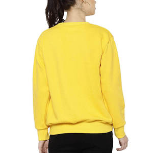 Sudadera de cuello redondo para mujer, de alta demanda, manga larga, corte holgado, transpirable, para otoño, sudaderas de algodón personalizadas - Product Image 5