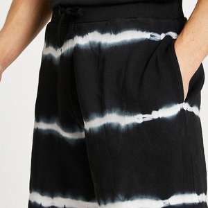 Conjunto de Verano a la Moda, Camiseta Corta de Manga Corta con Textura Especial Tejida, Suave, de Marca, Transpirable, de Algodón - Product Image 3