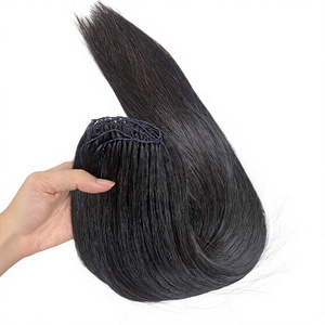 Cheveux vietnamiens Fea-ther 100g, très lisses, bruts, non traités, cuticules alignées - Product Image 2