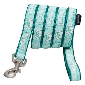 Laisse pour animaux de compagnie brodée avec collier, amusante et résistante - Product Image 3