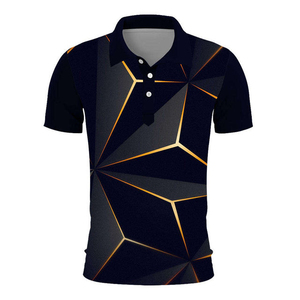 Custom Sublimation Design Men's <b>Sports</b> <b>Polo</b> Shirt Quick Dry Polyester Breathable Workout Tee for Summer Gym and Fitness - Product Image 6