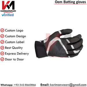 Guantes de Bateo de Béisbol, Fabricante OEM con Logotipo Personalizado, Agarre en la Palma para Marcas Deportivas, Pedidos al por Mayor y Exportación - Product Image 6
