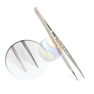 Pinzas de Precisión Premium, Pinza de Acero Inoxidable para Pestañas, Herramienta para Joyería con Logotipo Personalizado - Product Image 5