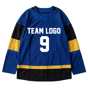 Jersey de Hockey sobre Hielo con Capucha, Personalizado con Nombre de Jugador, Antibacterial, 100% Poliéster, Logotipo Frontal, Servicio OEM, Venta al Por Mayor, Precio Económico - Product Image 3