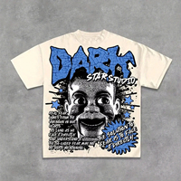 T-shirt personnalisé pour homme en jersey simple 100 % coton à manches courtes, col ras du cou, mode estivale, écologique, séchage rapide, grammage lourd, impression sérigraphique