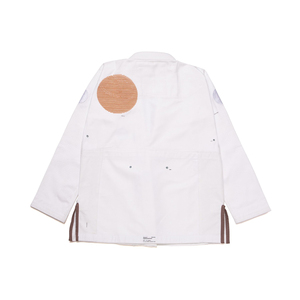 Kimono de Jiu-Jitsu Brasileño (BJJ) de Alta Calidad, 100% Algodón, Transpirable, Corte Holgado, Shoyorol 440g, Blanco, con Logotipo Personalizado - Product Image 2
