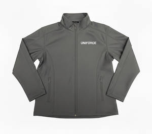 Veste softshell personnalisée, résistante à l'eau, coupe-vent, fermeture éclair intégrale, homme/femme, légère, polaire, respirante, écologique, hiver - Product Image 3