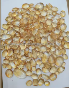 Venta caliente de calidad superior amarillo citrino cuarzo piedras preciosas sueltas cabujón de cuarzo citrino de alta calidad para la fabricación de joyas curativas - Product Image 3