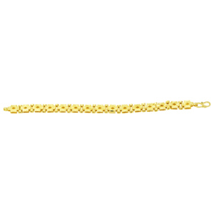 Pulsera de Reloj para Hombre Chapada en Oro de 14K, 18K y 24K, Estilo Dubái, Joyería de Moda Árabe para Hombre, Oro Joyería - Product Image 3
