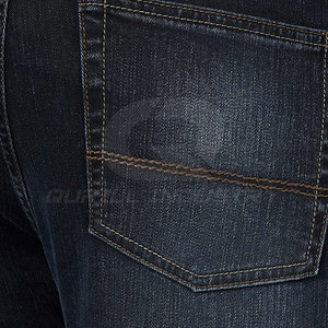 Pantalones Vaqueros Clásicos para Hombre, Corte Slim Fit Recto, Casuales, Ligeros, Tejido de Mezcla de Algodón Suave, Cintura Cómoda, Uso Diario Moderno - Product Image 5