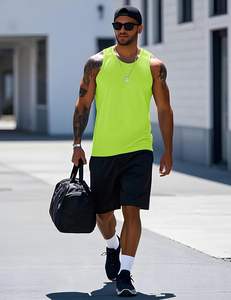 Dynamic <b>Mens</b> <b>Tank</b> <b>Top</b> Soft Fabric Cool Air Motion Easy Fit Fresh Touch Light Drape Stretch Friendly Build Daily Comfort Modern - Product Image 4