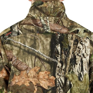 Men's Full Sleeve Camouflage Hunting Jacket Soft <b>Shell</b> Breathable Polyester Autumn Wear - Product Image 5