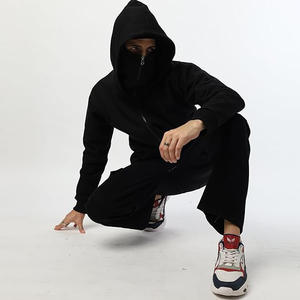 Sweat à capuche zippé intégral élégant avec doublure en polaire douce, empiècements en maille respirante et coupe ajustée pour un confort optimal en termes de chaleur et de style. - Product Image 6