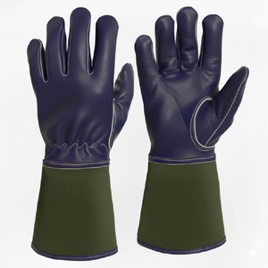 Heavy Duty Leather Welding Gloves Heat Resistant Industrial Safety Work Gloves for Welding and Cutting Tasks - Product Image 1