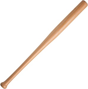 Bate de Béisbol de Madera, Bate de Softbol, Bate de Defensa Personal de 24.5 Pulgadas, Sin Límite de Tipo de Pelota - Product Image 1
