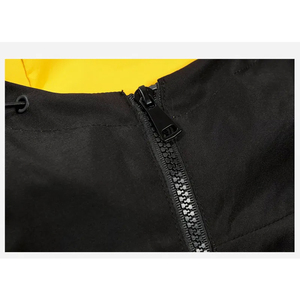 เสื้อแจ็คเก็ตกันลมสำหรับออกกำลังกาย ลดราคาพิเศษ สำหรับผู้ชาย สไตล์ฮิปฮอป สตรีทแฟชั่น ชุดกีฬา แขนและเอวยางยืด - Product Image 4