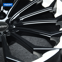 Rines Forjados Multirradio de Aleación de Aluminio 6061 para CX4 DEAN DP172, 18/19/20/21/22 Pulgadas, 5x112/114.3/120, Negro Brillante/Blanco, Nuevos y Personalizados