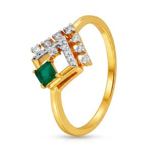 Designer Color <b>Stone</b> Halo Diamond Ring With Fancy Gemstone Center - Product Image 1