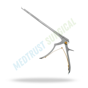 Rongeur Kerrison à éjecteur 8 pouces 200 mm, instrument chirurgical neurochirurgical pour la colonne vertébrale, pour la coupe osseuse et la laminectomie - Product Image 4