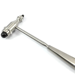 Martillo de Percusión Troemner Premium de Acero Inoxidable, Herramienta de Diagnóstico de Reflejos Neurológicos, Cabeza Ponderada, Instrumento Médico con Certificación CE ISO - Product Image 2