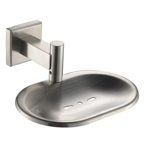 Jabonera de Acero Inoxidable para Montar en la Pared, Bandeja para Jabón de Baño para Baños Residenciales y de Hotel Elegantes - Product Image 4