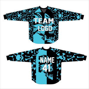 Demon <b>Skull</b> Paintball Jersey Custom Team Uniform Breathable Moisture Wicking Athletic Sports Shirt with Personalized Logo Name - Product Image 6