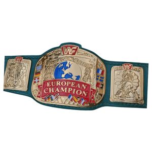 Cinturón de Campeonato Europeo de Lucha Libre, Diseño de Placa Dorada, Cinturón de Título Deportivo Coleccionable de Alta Calidad - Product Image 6