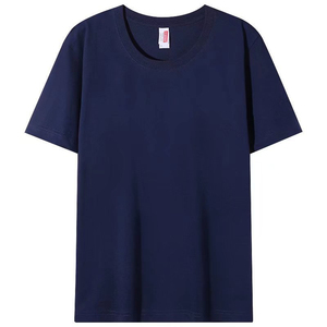 T-shirts noirs pour hommes en gros, coton premium, col rond, t-shirts unis, haute qualité, respirants, élégants, Naimat Abbas Industries - Product Image 3