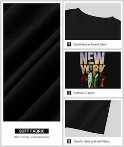 T-shirts graphiques pour hommes, chemises d'été à col rond, manches courtes, décontractées, vintage - Product Image 6