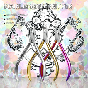 Coupe-ongles professionnel en acier inoxydable de qualité salon, à prix de gros, avec ouverture large, design durable, pour doigts, courbé et droit - Product Image 4