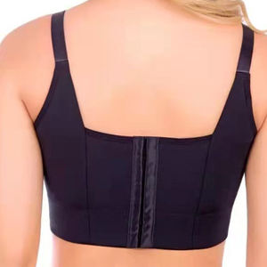 Soutien-gorge sculptant sans fil personnalisé avec bretelles réglables pour femmes grandes tailles, soutien-gorge amincissant à impression numérique pour adultes - Product Image 4