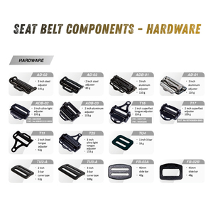 Programme Dual Finish – Réglage rapide du harnais de course en aluminium de 3 pouces, homologué FIA 8853 2016 – Matériel de ceinture de sécurité fabriqué à Taïwan (OEM/ODM) - Product Image 5