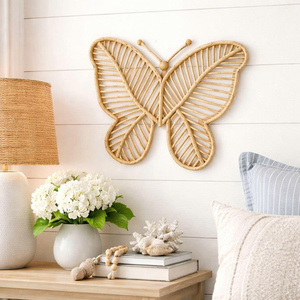 Various design rattan <b>wall</b> <b>decor</b> make in Vietnam with wholesale price and OEM ODM color - Product Image 6