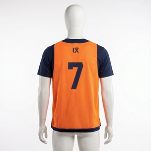 Chalecos de Entrenamiento de Fútbol Personalizados con Números Impresos por Transferencia Térmica, Chalecos de Malla para Entrenamiento, Conjunto de Chalecos de Fútbol para Adultos, Club, 100% - Product Image 3