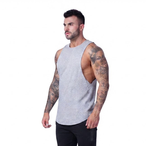 Men's <b>Black</b> Solid Color O-Neck <b>Knitted</b> <b>Tank</b> <b>Top</b> Casual Wear - Product Image 4