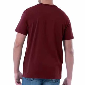 เสื้อยืดผู้ชายทรงเข้ารูปคุณภาพสูง ผ้าฝ้าย 100% สกรีนโลโก้ได้ ลายเรียบ เสื้อยืดธรรมดาคุณภาพสูง ขายส่ง - Product Image 5