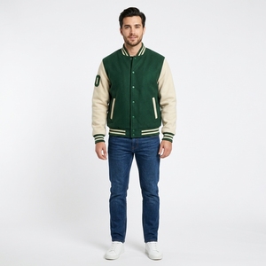 Chaqueta Deportiva Casual Unisex de Primavera, 100% Algodón, Corduroy Liso Teñido, Ecológica, Impermeable, de Secado Rápido, Estilo Universitario - Product Image 4