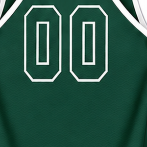 Dark Green <b>White</b> Swim <b>Tank</b> <b>Top</b> Sleeveless Racerback Lightweight Quick Dry Breathable Training Performance Athletic Swimwear - Product Image 6