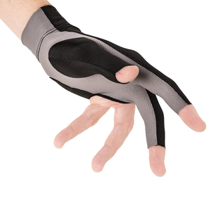 Guantes de Snooker Geo Brothers Sportswear, Nailon de Alta Calidad, Diseño Sublimado, Logotipo Personalizado, Cierre de Gancho y Bucle, Antideslizantes, para Mano Derecha/Izquierda - Product Image 6