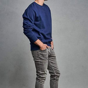 Nouvelle Arrivée 2025 – Sweat-shirt 100 % Coton Personnalisé, Qualité Supérieure, Décontracté, pour l'Extérieur, Impression Numérique, Teint Uni, Idéal Hiver - Product Image 4