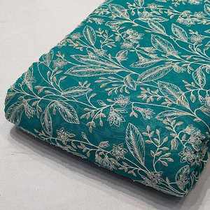 Tissu en Chiffon Brodé Malty Dobby 100% Polyester Respirant Écologique pour Mariage, Couleurs Personnalisées, Fournisseur Textile Export - Product Image 3