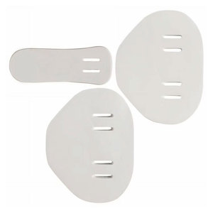 High-Performance Adult <b>Football</b> Protective Hip and Tail Pad Set Low-Profile Slotted Design Lightweight Vinyl <b>Foam</b> 3-Piece - Product Image 3