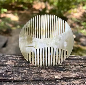 Peine de Cuerno de Búfalo para Masaje del Cuero Cabelludo, Peine de Cuerno para Masaje del Cabello Rizado, Fabricación de Peines de Cuerno para Salón de Belleza, Precio Más Bajo - Product Image 2