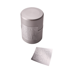 Custom Silver Embossed Paper Stickers for Honey Jars Premium White Label Gift Products - Product Image 6