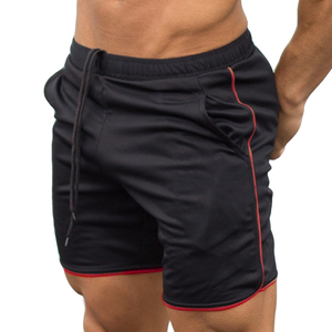 Vente en gros de maillots de bain pour hommes de haute qualité, été, fitness, logo personnalisé, séchage rapide, respirant, taille élastique, 100% polyester, toile - Product Image 5
